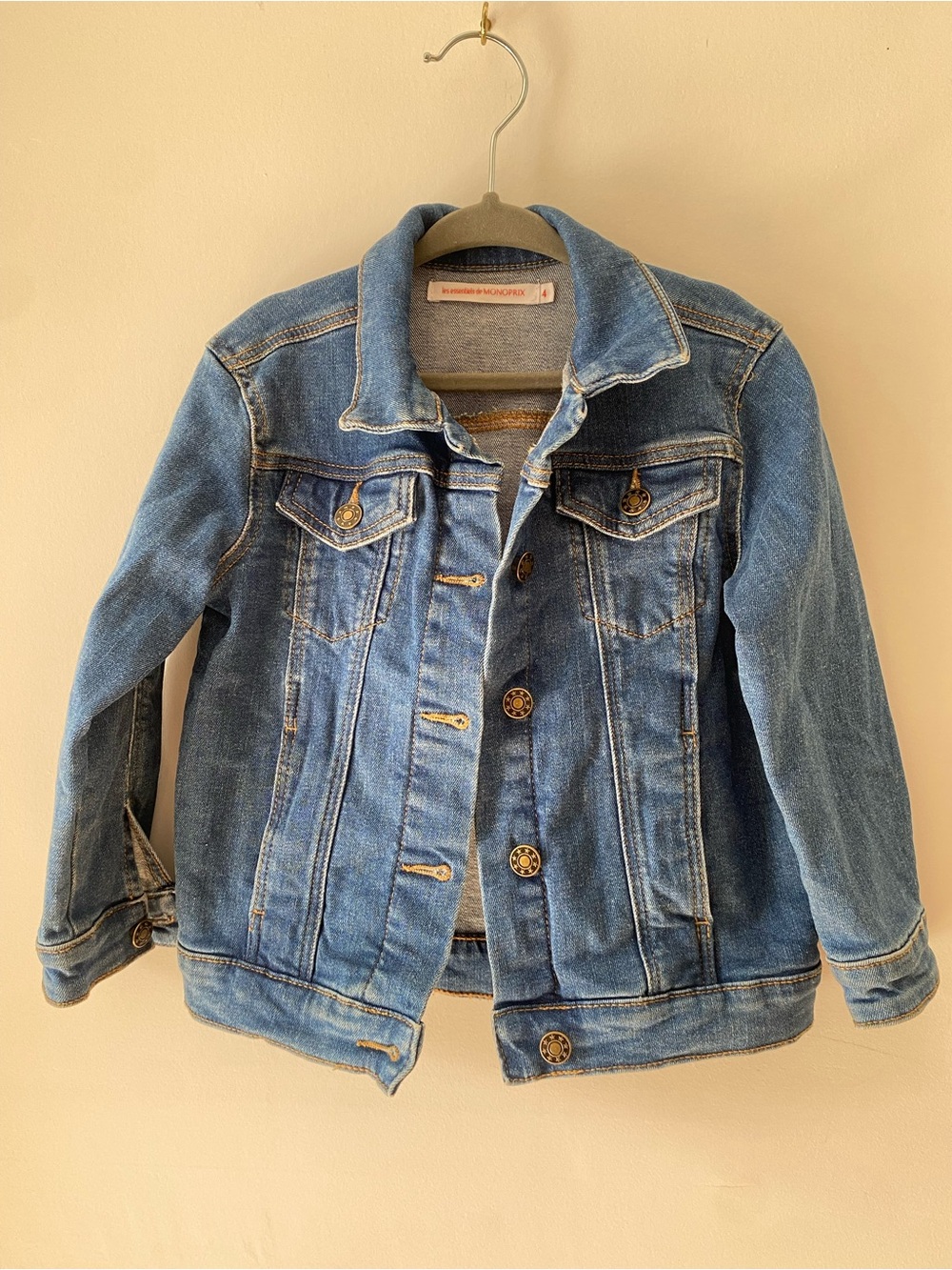 Classic Kids Blue Denim Jacket - Monoprix